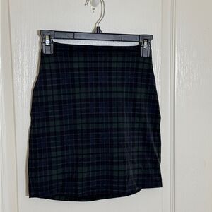 New Commando Body Compression Plaid Skort Size Medium